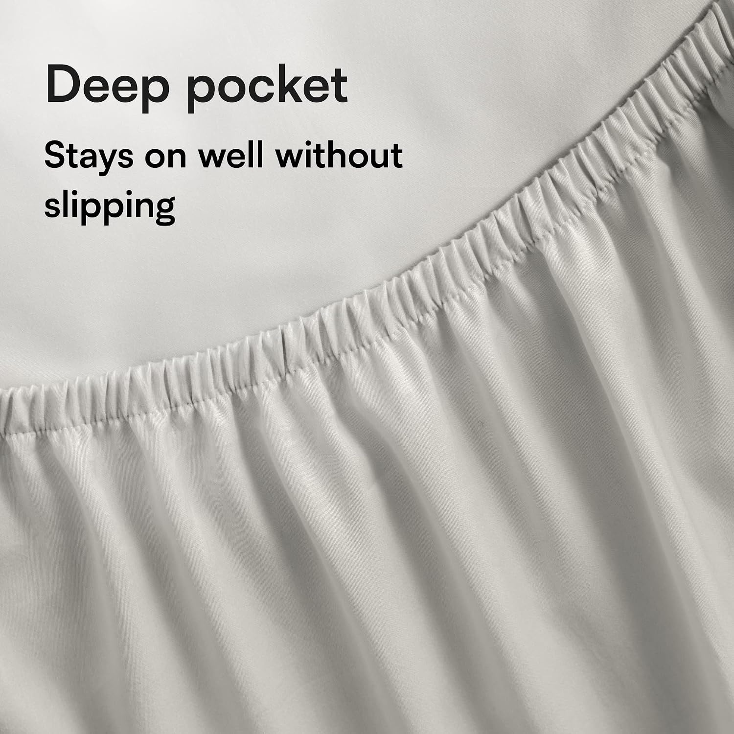 image:imageNiagara Waterproof Mattress Protector King 78x80 Cover Deep Pocket Breathable Noiseless 820Inches Bed Smooth Jersey Mattress Pad Cover Fully Ultra Thin PolyesterTwin