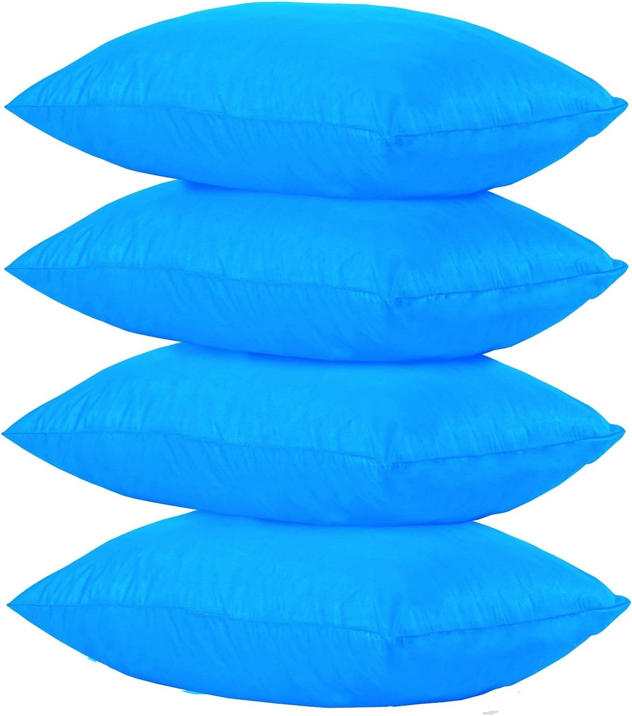 image:image4 Pack Waterproof Pillow Protectors Standard 20x26 Inches Smooth Zipper Premium Encasement Covers Quiet Cases SetGrey