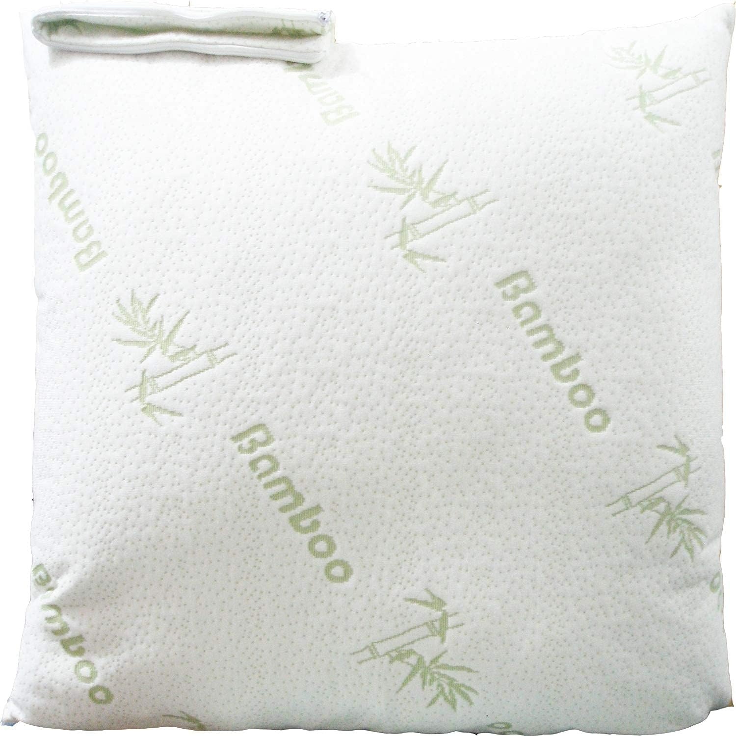 image:imageCloudLike Pillow Protectors with Zipper King Size Breathable Cooling Pillow Covers for Hot Sleeprers 100 Resistant to Stains Dust amp Dirt Green 2PackGreen