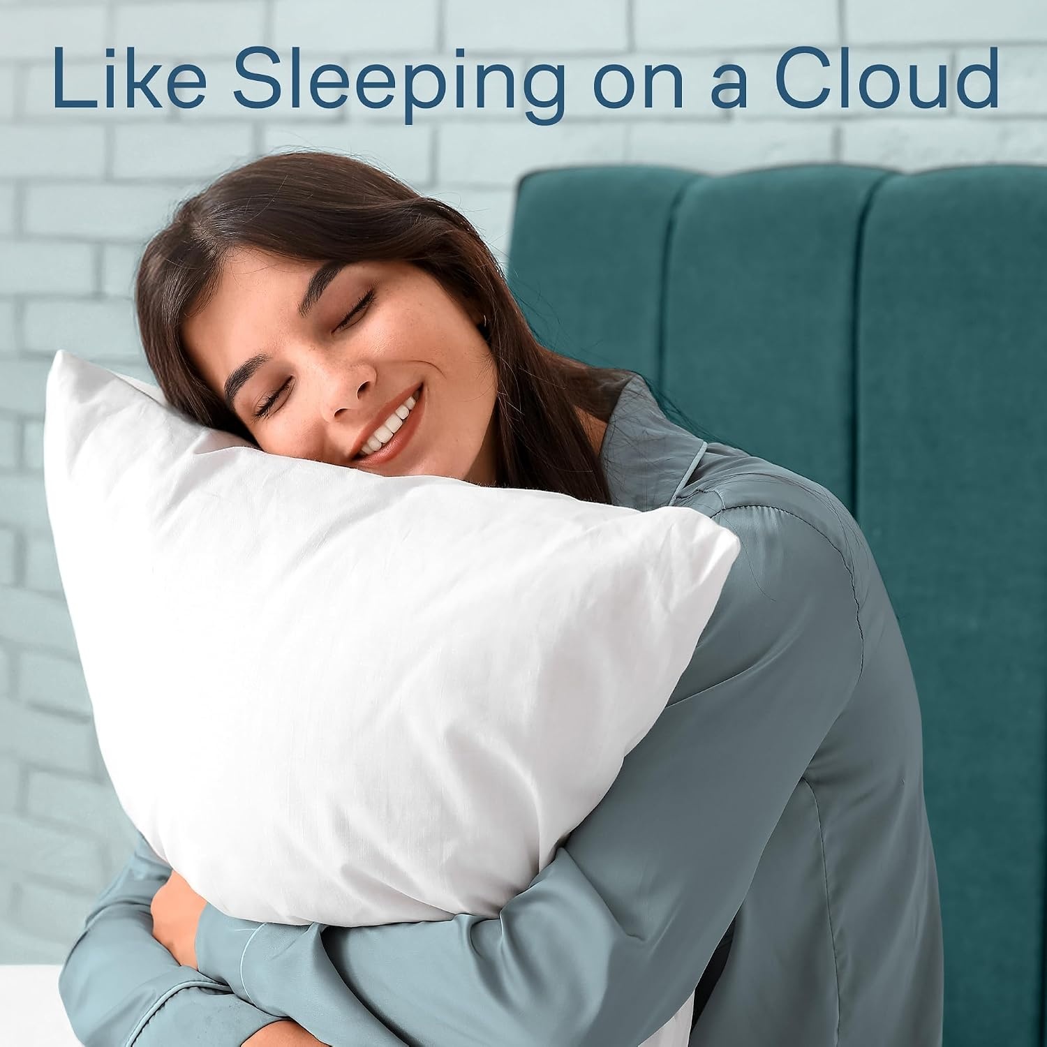 image:imageNiagara Waterproof Pillow Protectors 4 Pack Queen Size WhiteStandard