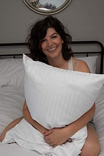 image:imageSet of 4 Pillow Protectors with Zipper King Size 100 Resistant to Stains Dust amp Dirt Washable Covers for Increased Pillow LifespanQueen